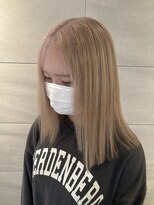 リー 京橋(Lee) 【Lee京橋】ミディアム×ベージュ