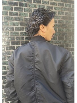 ディオ アンド ルーチェ(Dio&Luce) 外国人風/オールバック/パーマスタイル/かき上げバング