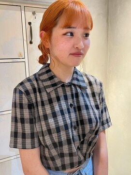 レス 伏見(LESS) Orange color  〈伏見／丸の内／栄／髪質改善〉