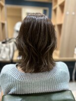ヘアサロンアンドヘアメイクディー(hair salon hair make D)&nbsp;仙台D　簡単スタイリング☆大人かわいいレイヤーくびれボブstyle