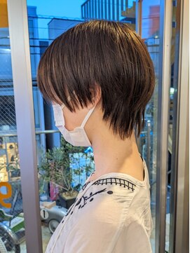 ゴーズゴー 吉祥寺(e)店(go s go) ショートウルフ/ぱっつん前髪/マッシュパーマ/マッシュウルフ