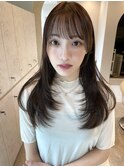 艶ナチュラル 顔まわりレイヤーカット