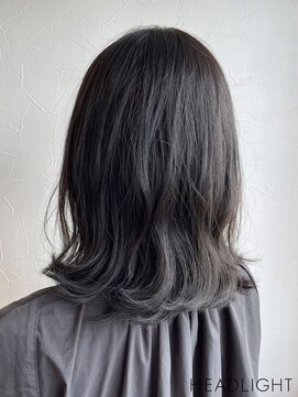 アーサス ヘアー デザイン 長岡店(Ursus hair Design by HEADLIGHT) ブルーブラック×くびれカール