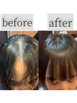 シオ ヘアー デザイン(Sio. hair design) 前髪の割れくせ治します！！