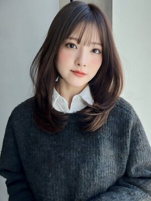 もうクセで悩まない!触れてみたくなる程の潤い＆柔らかな「上質ストレート」。髪のお悩みを解決☆