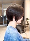 【小林翼】ショート/ボブ/顔まわり/前髪/縮毛矯正/白髪ぼかし/柏