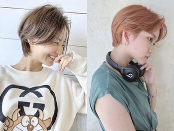 アエレ アヴェダ ゆめが丘ソラトス店(aere AVEDA)の写真/細かいニュアンスも理想通りに落とし込むショートカット・ボブヘア◎お悩みもカバーし綺麗なシルエットに☆