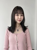 ディッシィ 立川(D'ICI)&nbsp;地毛風カラーと顔周りカット