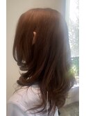 ミディアムモテ髪