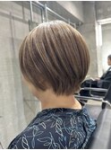 レイヤーロング/バレイヤージュ/シルキーベージュ/船橋