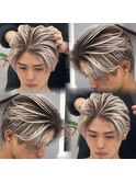 メンズシルクバレイヤージュ