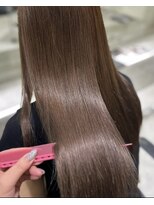 リー 尼崎(Lee)&nbsp;髪質改善艶カラー 艶髪オージュアトリートメント レイヤーカット