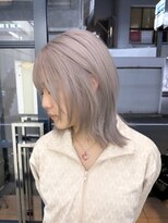 ニコ トウキョウ 渋谷(nico TOKYO)&nbsp;シルバーベージュ/髪質改善/ダブルカラー/ケアブリーチ/20代