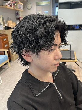 スタイル スマート サロン(STYLE smart salon) STYLE藤沢メンズカットセンターパートツイストスパイラルパーマ