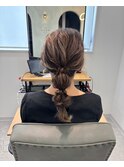 【お呼ばれセット】編み下ろしアレンジ