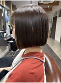 ぱつっとまとまるボブ！