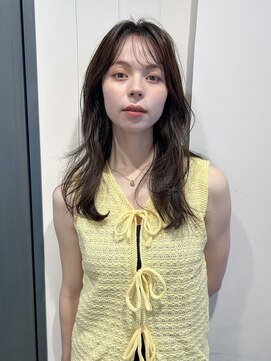 レトン 銀座(leton) アッシュベージュ/レイヤーカット/前髪/透明感カラー