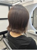 切りっぱなし髪質改善カラー！