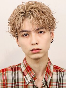 オーシャントーキョー 原宿(OCEAN TOKYO) 波巻きセンターパートベージュ