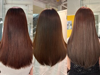 サンエンヘアー(lll_en hair)の写真/【多治見】髪質改善ストレートで自然な仕上がりと艶髪を実現◇”lll_en hair”の縮毛矯正をご体感下さい＊