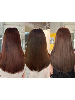 【多治見】髪質改善ストレートで自然な仕上がりと艶髪を実現◇”lll_en hair”の縮毛矯正をご体感下さい＊