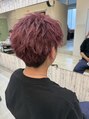 アグ ヘアー ロジェット 松本桐店(Agu hair rojet)&nbsp;ワインレッド