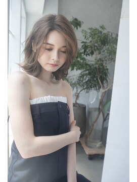 ローラン(ROULAND) 【池袋美容室】ニュアンスウェーブボブ