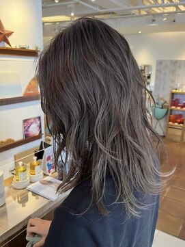 ミスト(mist) 〔mist：Yoko〕グレージュアッシュ/ブルーグレージュカラー #394