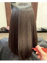OHI 赤羽店&nbsp;艶髪ストレートロングヘア★髪質改善/ 縮毛矯正(30代40代50代)