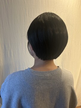 ココカラヘアー ニコ(cococara hair nico) 丸みボブ/ショートボブ/前髪あり