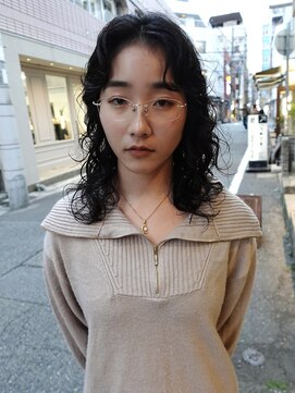 エヴリンアンドペイジ(Evelyn&paige) レイヤーパーマ/ウルフパーマ【神戸元町/水原】