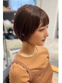レイヤーカットハッシュカット髪質改善顔周り前髪ボブブリーチ66