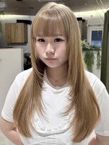 シーク 八王子(CHIC) ハイトーンカラー×韓国レイヤーカット【八王子】