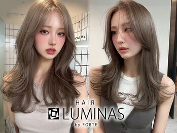 ヘア ルミナス バイ フォルテ(HAIR LUMINAS by FORTE)の写真/【髪質改善サロン】だから叶えられる♪【理想の色味】or【ツヤ髪】どちらかを諦める前に来てほしい♪/藤枝