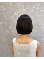オルガ(olga)&nbsp;小顔ボブ　ミニボブ　オリーブベージュ　大人かわいい