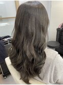 オリーブグレージュ　髪質改善