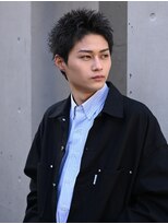 テン 心斎橋(tenn.)&nbsp;ツーブロックマッシュショートレイヤースパイキーショートヘア