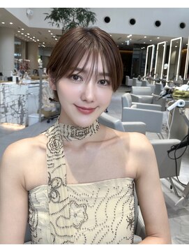 ミンクス渋谷スマートサロン(MINX shibuya smart salon) シースルーショート