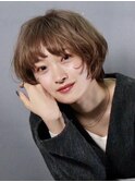 ゆるふわショートボブ