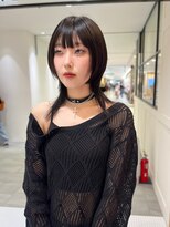ビーハイブアヴェダ PARCO2店(BEHIVE AVEDA)&nbsp;黒髪中性ウルフ