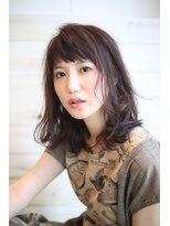 ルカ リノア(Luca lino:a)&nbsp;軽めのショートバングとふわっとするランダムカールで大人女子☆