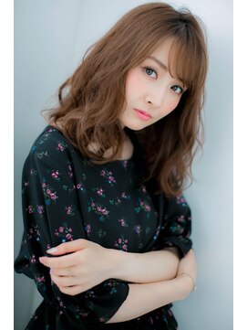 ローレン(LOREN) ＊LOREN＊大人フェミニンギブソンタックとろみモードウェーブ