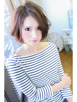 ラフィ(Laffy) 【Laffy】＊大人かわいいフェザーボブ＊