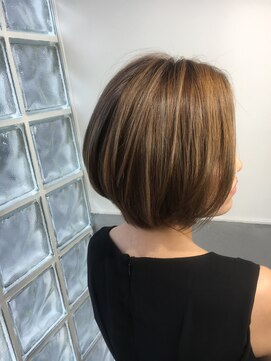 カラープロデュースバイアルバ(color produce byALBA) パールベージュハイライト♪