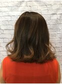 シンプルが1番ベストなミディアムショートボブスタイル