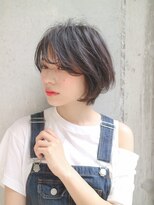 【DaVin中目黒】　大人かわいい　小顔ボブ　丸みショートボブ
