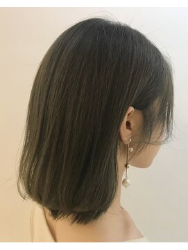 グッデイ ヘアー(GOOD DAY HAIR) 【GOOD DAY HAIR】《外ハネボブ シアーグレージュ》 下北沢