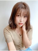 ミディアムボブ