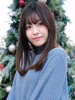 アレンヘアー 八尾店(ALLEN hair)&nbsp;シースルーバング×ふんわりワンカール