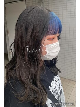 エンリー(ENlee) 【川瀬莉穂】周りと差をつけるならバングカラー☆